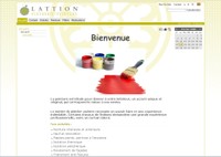 Une image du site Internet de Lattion-Platrerie-Peinture