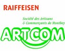 Logo Raiffeisen Banque et Artcom